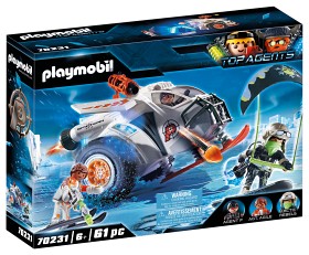 Bilde av Playmobil Top Agents 70231 Spy Team snøglider