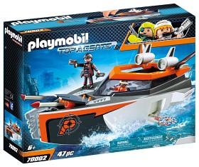 Bilde av Playmobil Top Agents - SPY TEAM Turbobåt