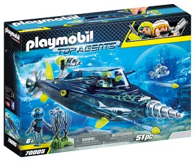 Bilde av Playmobil Top Agents - TEAM S.H.A.R.K. Attackborr