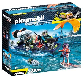 Bilde av Playmobil Top Agents - TEAM S.H.A.R.K. Harpunfartyg