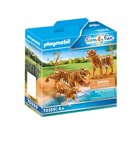 Bilde av Playmobil Zoo - Två tigrar med unge 70359