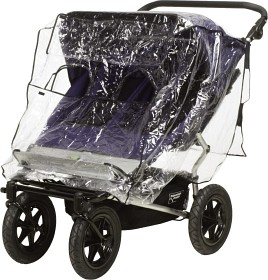 Bilde av Playshoes Regntrekk for Tvillingvogn (Transparent)