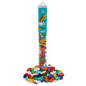 Bilde av Plus-Plus Tube Rainbow Mix 100-bitar