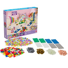 Bilde av Plus Plus Learn To Build 3D Byggesett 1200 stk (Pastell Super Set)