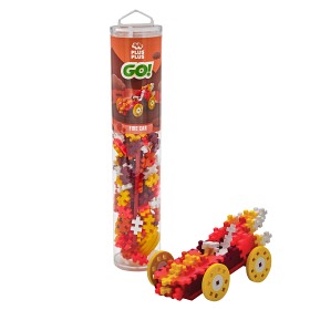 Bilde av Plus Plus Color Cars 3D Byggesett 200 stk i rør (Fire Car)