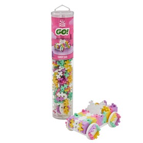 Bilde av Plus Plus Color Cars 3D Byggesett 200 stk i rør (Candy Car)
