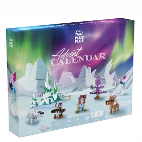 Bilde av Plus-Plus Adventskalender Northern Lights