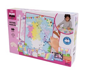 Bilde av Plus Plus BIG Fotopussel Pastel 60 st