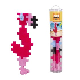 Bilde av Plus Plus BIG Tube Flamingo (15 deler)