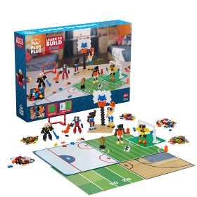Bilde av Plus-Plus Learn to Build 3D Byggesett (Sport)