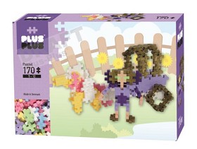 Bilde av Plus Plus Pastel Horse Carriage 170 pcs