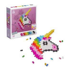 Bilde av Plus-Plus Puzzle By Number Enhjørning 250-deler