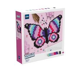 Bilde av  Plus Plus Puzzle By Number Butterfly (800-bit)