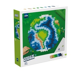 Bilde av Plus Plus Puzzle By Number Jorden (800-bitar)