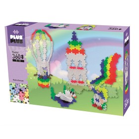 Bilde av Plus Plus Rainbow Hot Air balloon 360 pcs