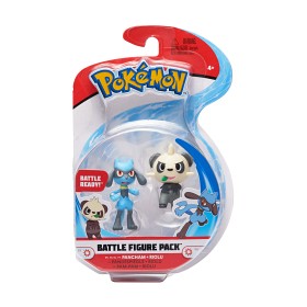 Bilde av Pokémon Battlefigur 2-Pack (Pancham & Riolu)