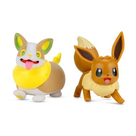 Bilde av Pokémon Battlefigurer 2-Pack (Eevee #3 & Yamper)