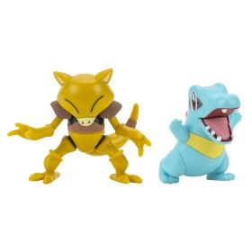 Bilde av Pokémon Kampfigurer 2-pakning (Totodile & Abra)