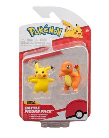 Bilde av Pokémon Battlefigurer First Partner 2-pack (Pikachu & Charmander)