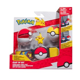 Bilde av Pokémon Clip 'n' Go Beltesett (Pikachu)