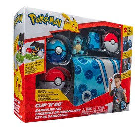 Bilde av Pokémon Clip N Go Bandolier set Squirtle
