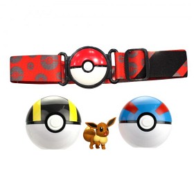 Bilde av Pokémon Clip ´N Go Belt Eevee #1 Great Ball and Ultra Ball