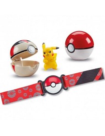 Bilde av Pokémon Clip ´N Go Belt Pikachu #2 Poké Ball and Timer Ball