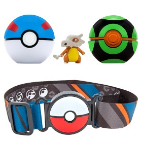 Bilde av Pokemon Clip 'N Go belt set (Great ball, dusk ball & Cubone) 