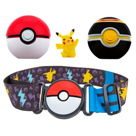 Bilde av Pokemon Clip 'N Go belt set (Poke ball, luxury ball & Pikachu #7)