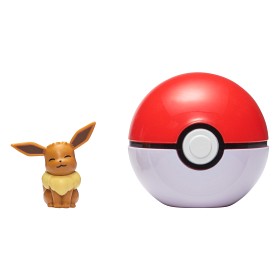Bilde av Pokemon Clip 'N Go (Eevee + Pokeball)