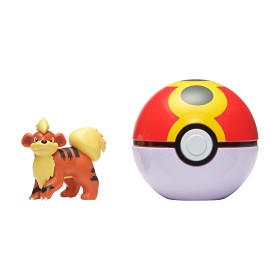 Bilde av Pokemon Clip 'N Go (Growlithe + Repeat ball)
