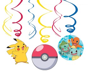 Bilde av Pokémon hengende figurer (6-pakning)