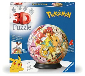 Bilde av Pokémon 3D Pusselboll Multicharacter 72-stk