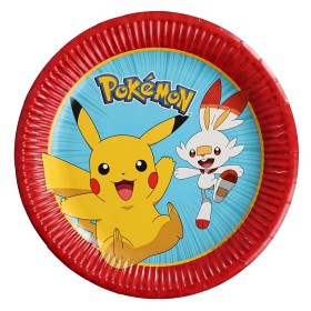 Bilde av Pokémon Papptallerkenar 8 stk