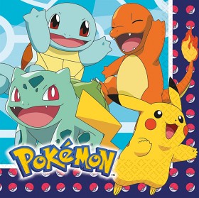 Bilde av Pokémon Servetter 33x33 cm 20 st