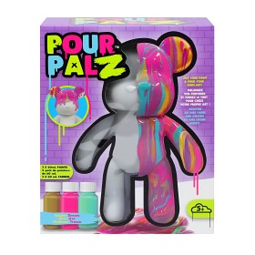Bilde av Pour Palz DIY Paint Bear Golden Dress