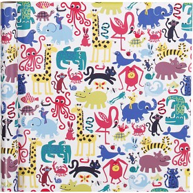 Bilde av Presentpapper 4 meter (Zoo)