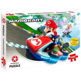 Bilde av Puzzle - Mario Kart: Funracer (1000 pieces)