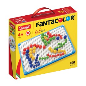 Bilde av Quercetti Fanta Color Basic 100 plugger (To størrelser)