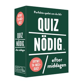 Bilde av QUIZNÖDIG Efter middagen