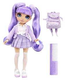 Bilde av Rainbow High Junior High Fashiondukke Violet Willow (Lila)