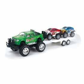Bilde av Rapid Speed - Truck med släp och 2 extra bilar ca 50 cm
