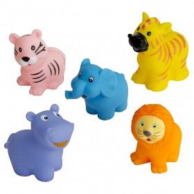 Bilde av Rätt Start Badeleker Dyrefamilie 5-pack