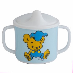 Bilde av Rätt Start Bamse Sølesikker Pipkrus Hvit/Blå