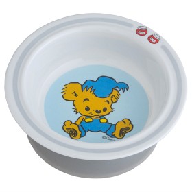 Bilde av Rätt Start Bamse Sugekopptallerken Hvit/Blå