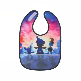 Bilde av Rätt Start Bamse Vulkanön Singelhaklapp (färgglad)