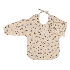 Bilde av Rätt Start Mumin Picknick Smekke med ermer (Beige)