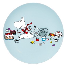 Bilde av Rätt Start Mumin Picknick Tallerken (Blå)