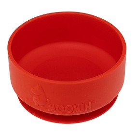 Bilde av Rätt Start Mummi Skål med Sugkopp Silikon (Lingonberry Red)
