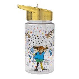 Bilde av Rätt Start Pippi Langstrømpe Bursdag Drikkeflaske (Guld)